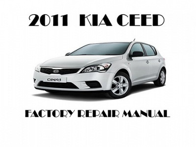 2011 Kia Ceed repair manual