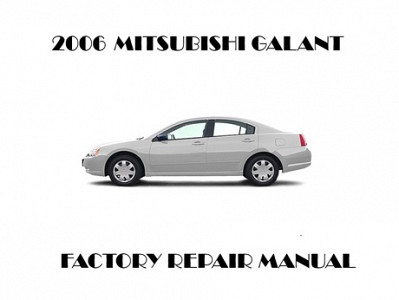 2006 Mitsubishi Galant repair manual