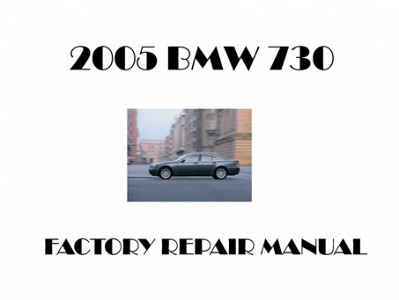 2005 BMW 730 repair manual