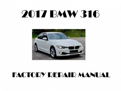 2017 BMW 316 repair manual