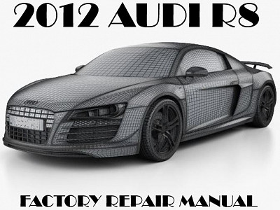 2012 Audi R8 repair manual