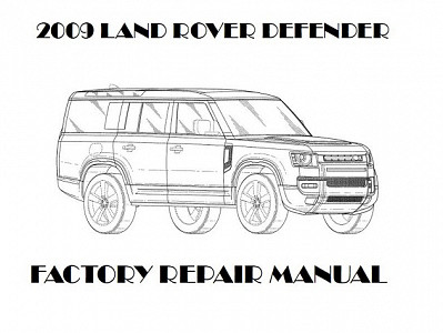 2009 Land Rover Defender repair manual downloader