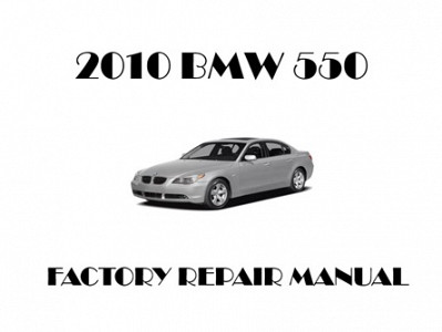 2010 BMW 550 repair manual