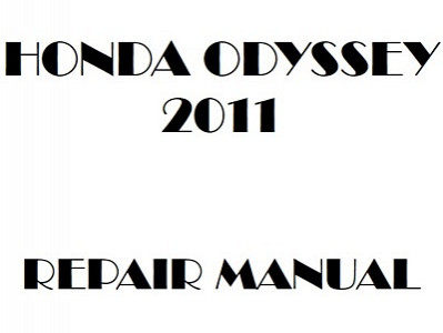 2011 Honda ODYSSEY repair manual