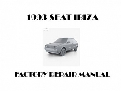 1993 Seat Ibiza repair manual
