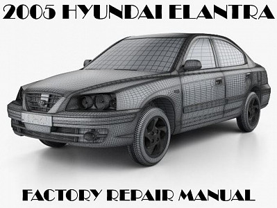 2005 Hyundai Elantra repair manual
