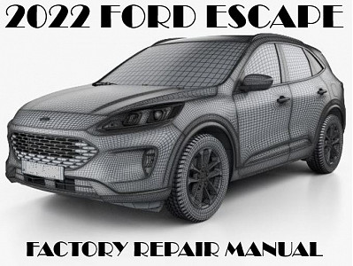 2022 Ford Escape repair manual