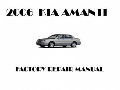 2006 Kia Amanti repair manual