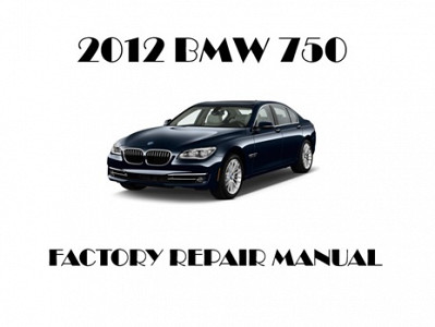 2012 BMW 750 repair manual