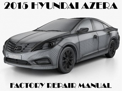 2015 Hyundai Azera repair manual