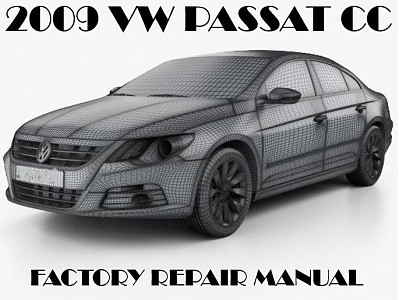 2009 Volkswagen Passat CC repair manual