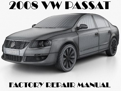 2008 Volkswagen Passat repair manual