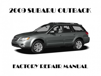 2009 Subaru Outback repair manual