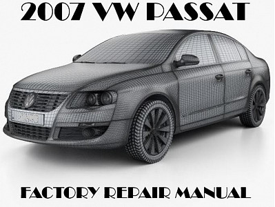 2007 Volkswagen Passat repair manual