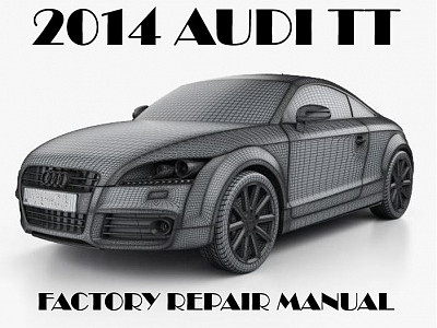 2014 Audi TT repair manual