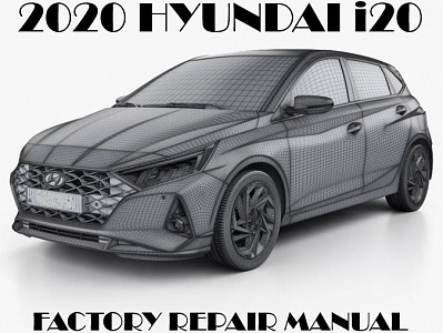 2020 Hyundai i20 repair manual