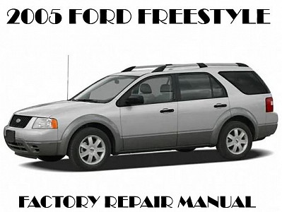 2005 Ford Freestyle repair manual