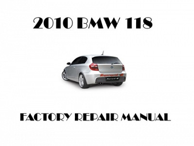 2010 BMW 118 repair manual
