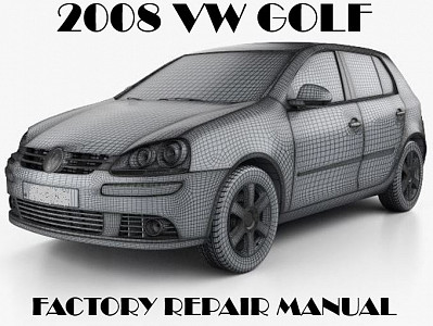 2008 Volkswagen Golf repair manual