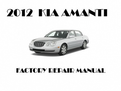 2012 Kia Amanti repair manual