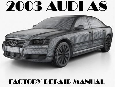 2003 Audi A8 repair manual