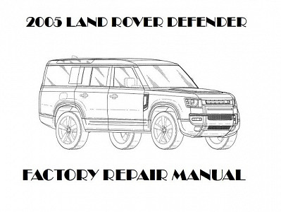2005 Land Rover Defender repair manual downloader