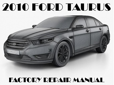 2010 Ford Taurus repair manual