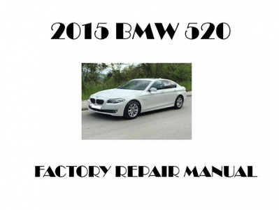 2015 BMW 520 repair manual