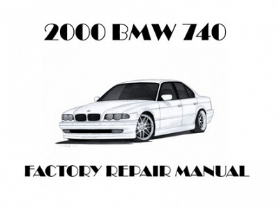 2000 BMW 740 repair manual