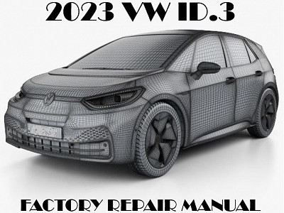 2023 Volkswagen ID.3 repair manual