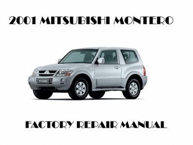 2001 Mitsubishi Montero repair manual