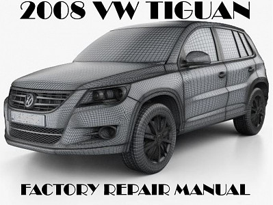 2008 Volkswagen Tiguan repair manual