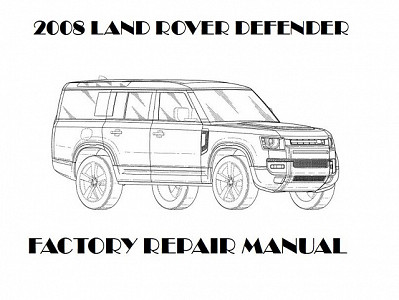 2008 Land Rover Defender repair manual downloader