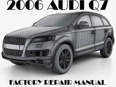 2006 Audi Q7 repair manual