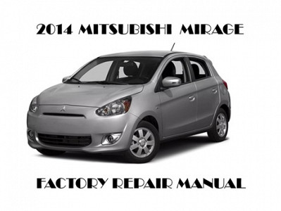 2014 Mitsubishi Mirage repair manual