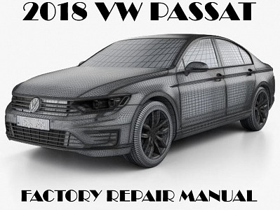2018 Volkswagen Passat repair manual