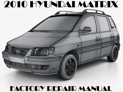2010 Hyundai Matrix repair manual