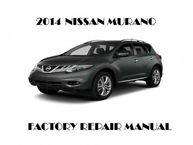 2014 Nissan Murano repair manual