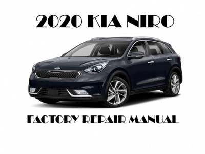 2020 Kia Niro repair manual