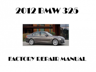 2012 BMW 325 repair manual