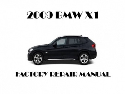 2009 BMW X1 repair manual