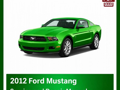 2012 Ford Mustang repair manual