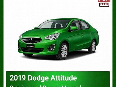 2019 Dodge Attitude repair manual
