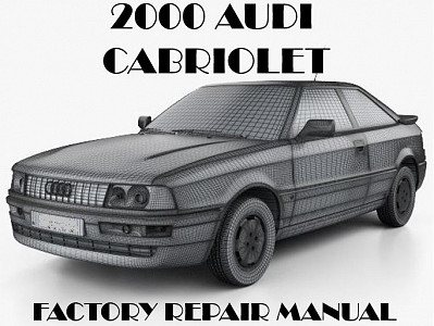 2000 Audi Cabriolet repair manual