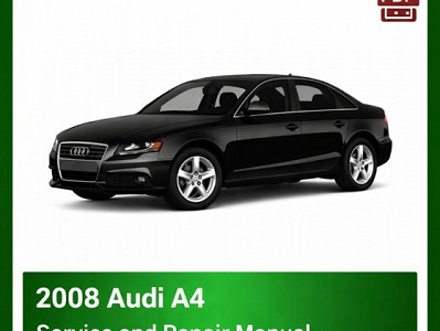 2008 Audi A4 OEM Repair Service Manual PDF