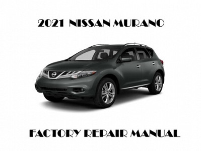 2021 Nissan Murano repair manual