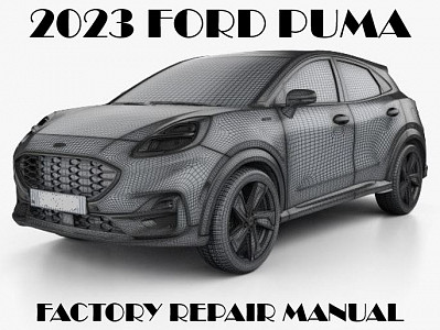 2023 Ford Puma repair manual