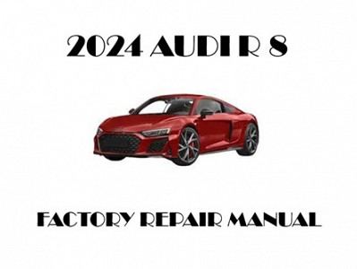 2024 Audi R8 repair manual