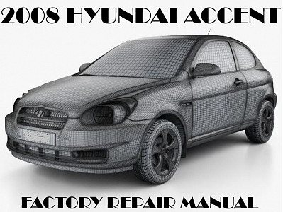 2008 Hyundai Accent repair manual