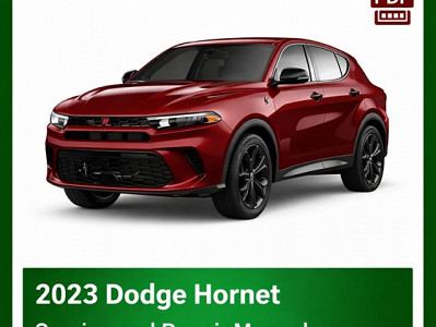 2023 Dodge Hornet repair manual
